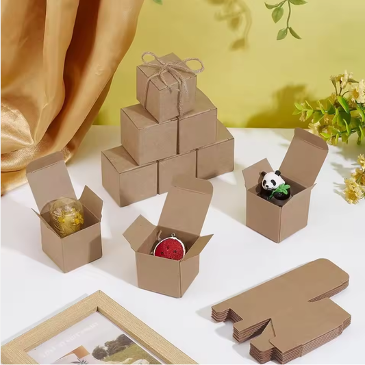 Personalized Gift Boxes with Recycled Materials-Customizable Paper Boxes for Candles & Gifts