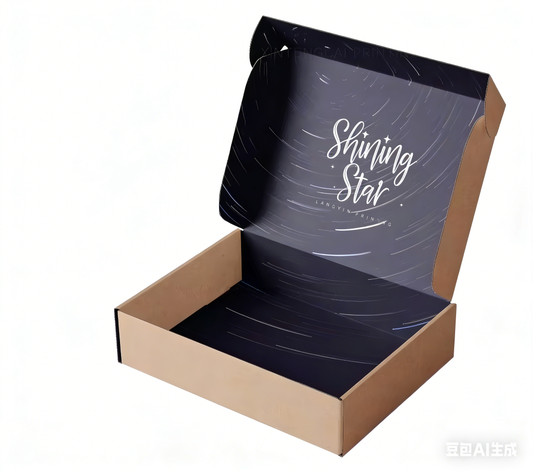 Free Design Custom Logo Corrugated Packaging Shipping Paper Boxs