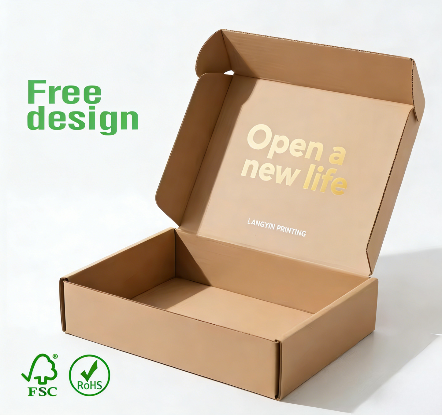 Custom Corrugated Shipping Mailer Box