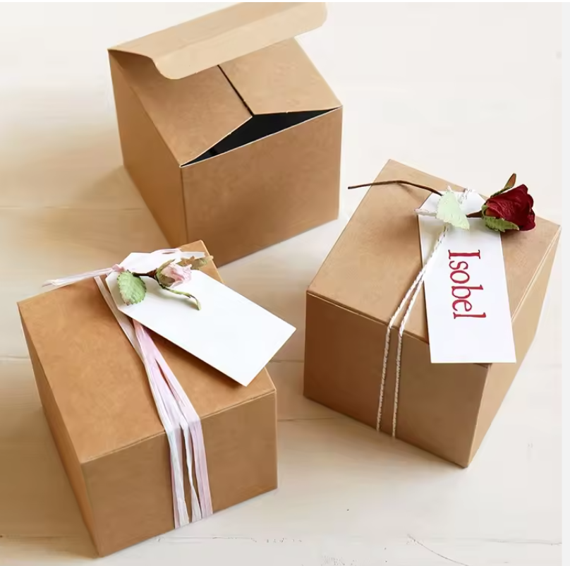 Personalized Gift Boxes with Recycled Materials-Customizable Paper Boxes for Candles & Gifts